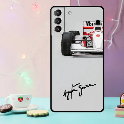 Ayrton Senna Telefonkoffer für Samsung