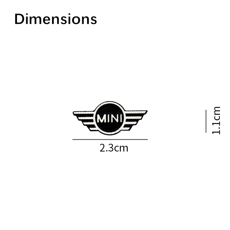 Mini Cooper Badge Stickers