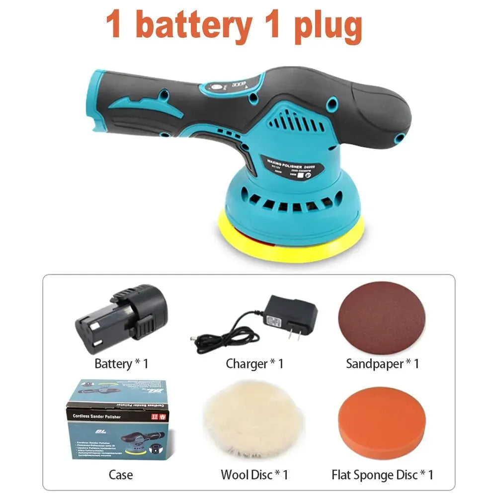 Machine de polissage excentrique de batterie au lithium