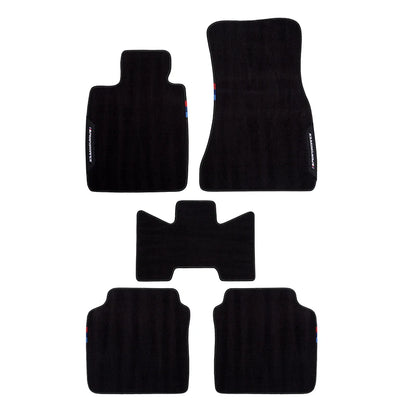 BMW M Performance Style Velvet Car Floor Matten