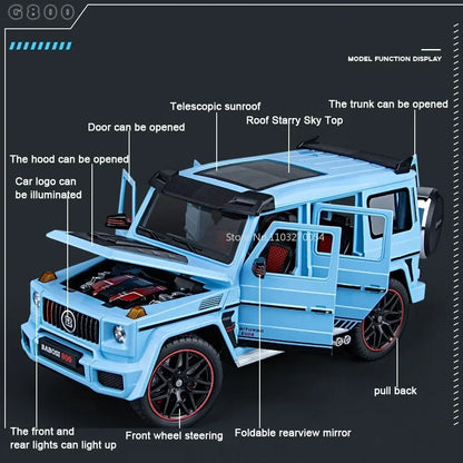 1/18 Échelle G800 Modèle de voiture miniature