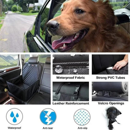 Asiento para perros asiento impermeable 