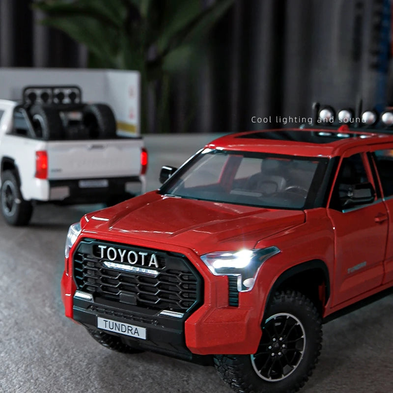 1:24 à échelle Tundra Trd Pro hors route modèle de voiture en métal 