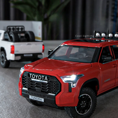 1:24 Modelo de auto de metal de Tundra TRD TRD Pro Off Road 