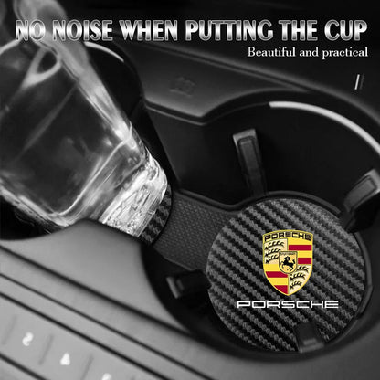 Porsche Carbon Fiber Cup Holder