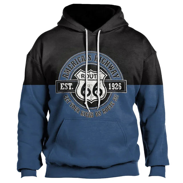 Route 66 Vintage Hoodie