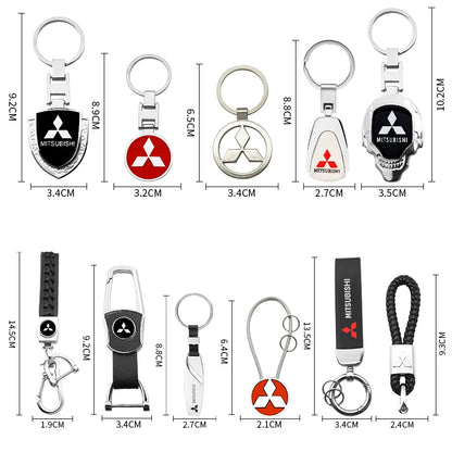 Keychain Metal 3D Mitsubishi