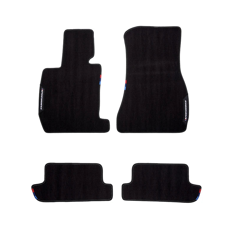 BMW M Performance Style Velvet Car Floor Matten