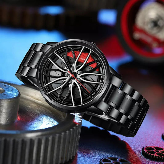 Luxury Sports Car Rim Watch