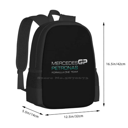 Mochila del equipo de Fórmula Uno Mercedes GP Petronas