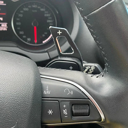 Shifter a pagamento dello sterzo in alluminio per Audi