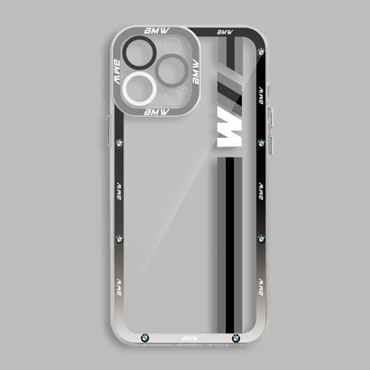 BMW Transparent Soft iPhone Case 