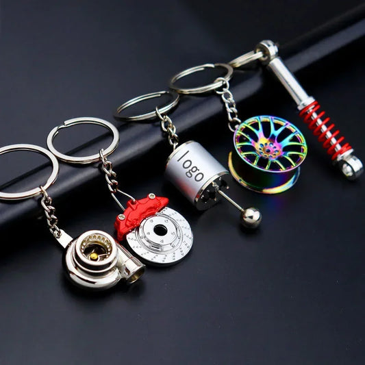 Automotive Enthusiast Keychain Collection