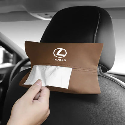 Boîte de tissus de la plaque Sunshade Lexus Car