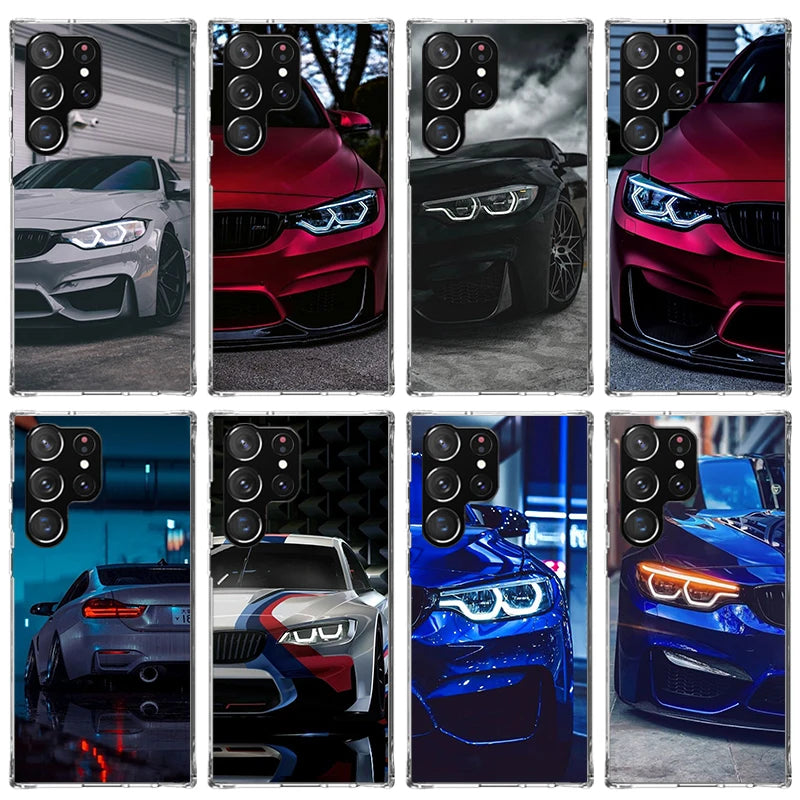 BMW M Series Clear Phone Case pour Samsung