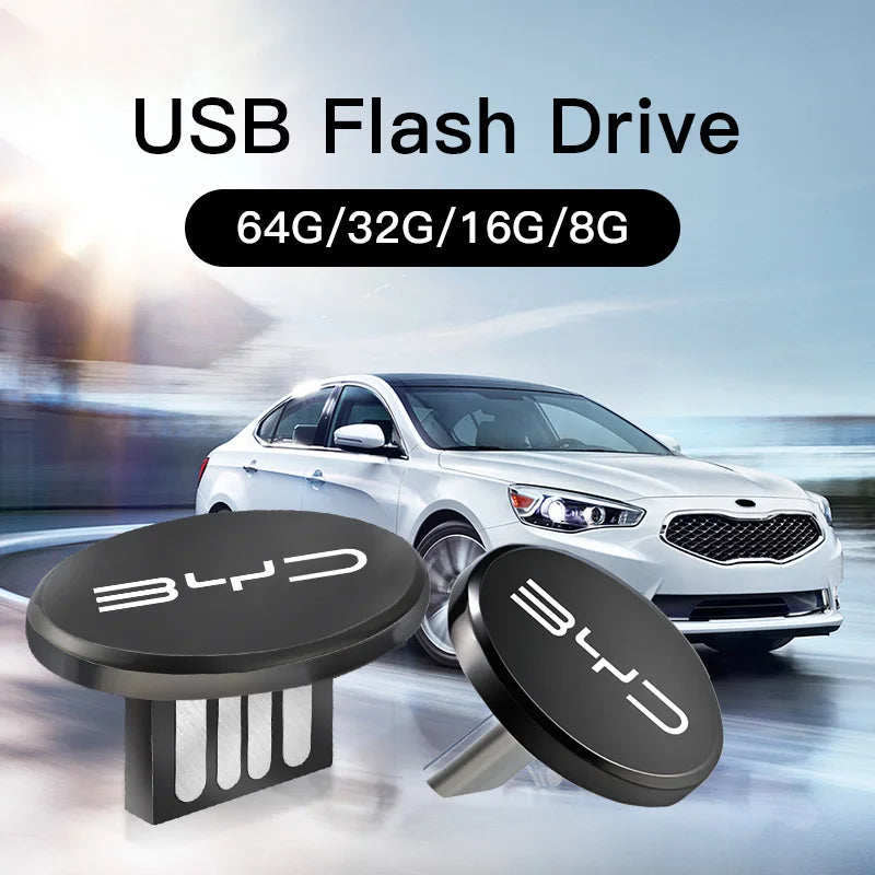 BYD USB Flash Drive - Compact e impermeable