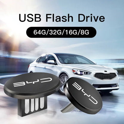 BYD USB Flash Drive - Compact and Waterproof