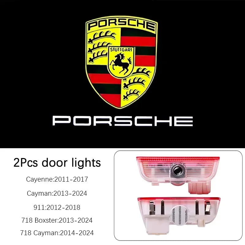 Porsche الإسقاط ترحيب ضوء