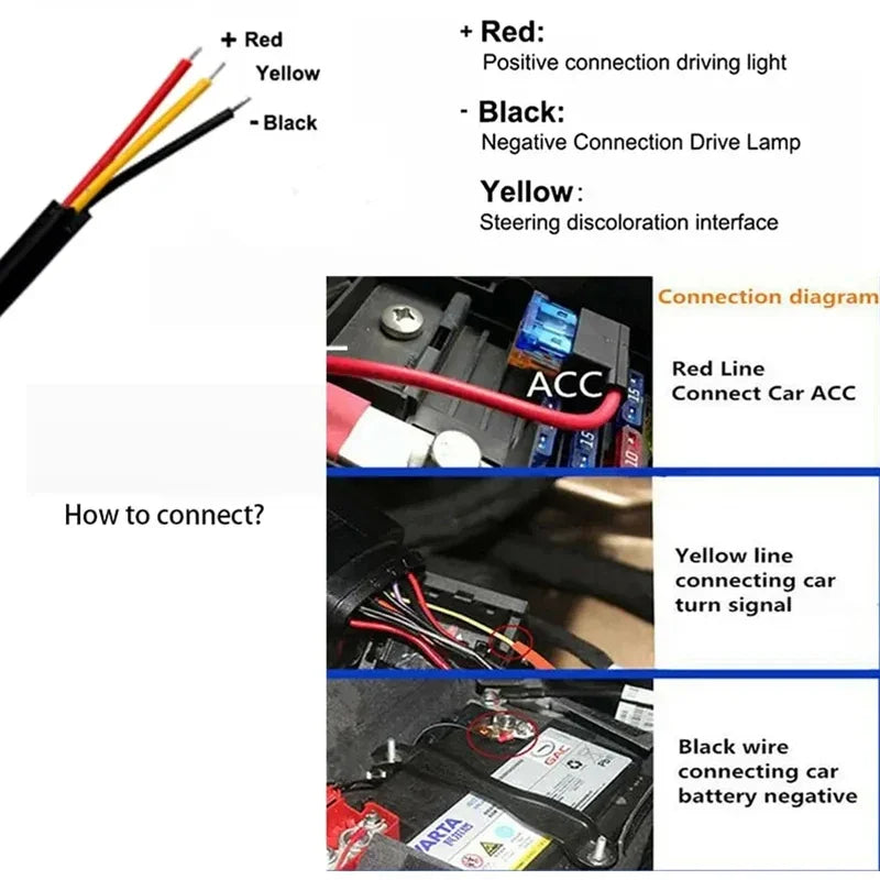 ضوء تشغيل السيارة LED 