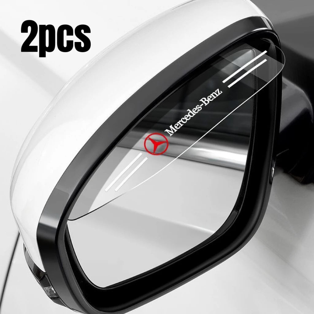 2Pcs Car Rear View Mirror Sticker