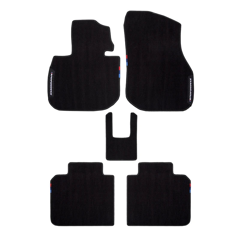 BMW M Performance Style Velvet Car Floor Matten