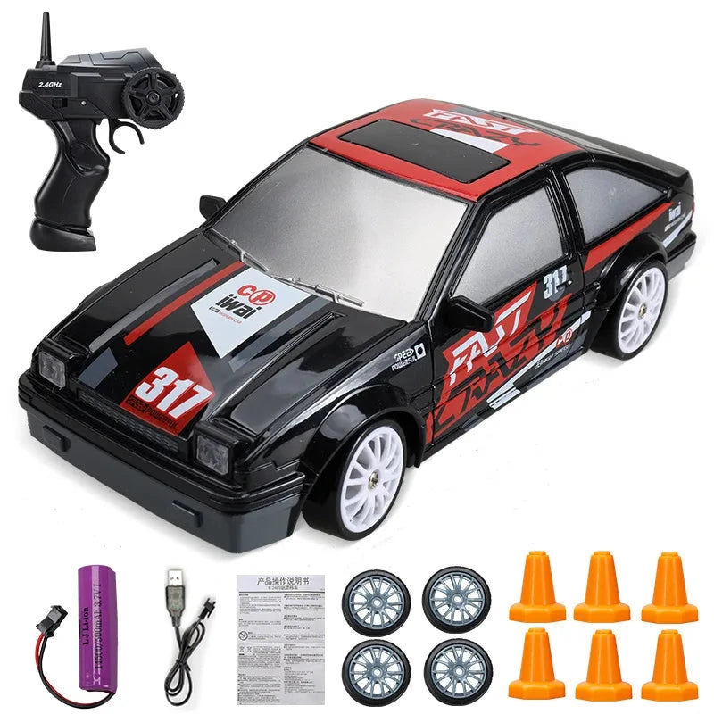 Drift RC Car Toy – AE86 & GTR Models