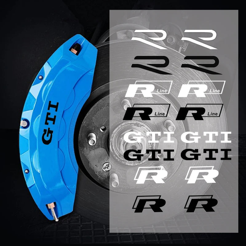 VW R LINE & GTI CALIPER SET DE DISCALES 