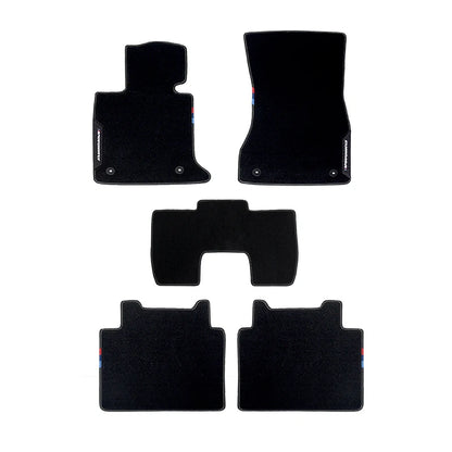 BMW M Performance Style Velvet Car Floor Mats