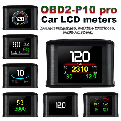 شاشة عرض علوية لـOBD2 P10 Pro 