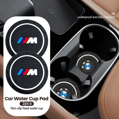 Porta della tazza non slip da 2 pezzi per BMW