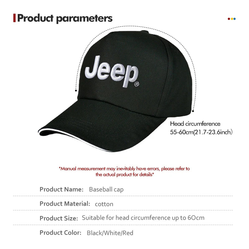 Jeep minimalistische Baseballkappe