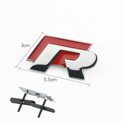 Insignia de emblema de Volkswagen R-Line