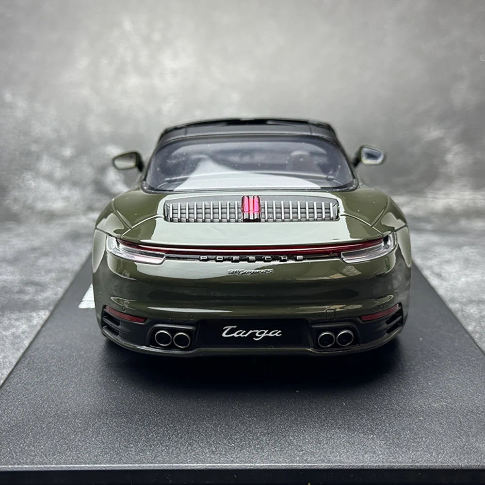 1:18 Modèle Porsche Targa en résine à l'échelle 