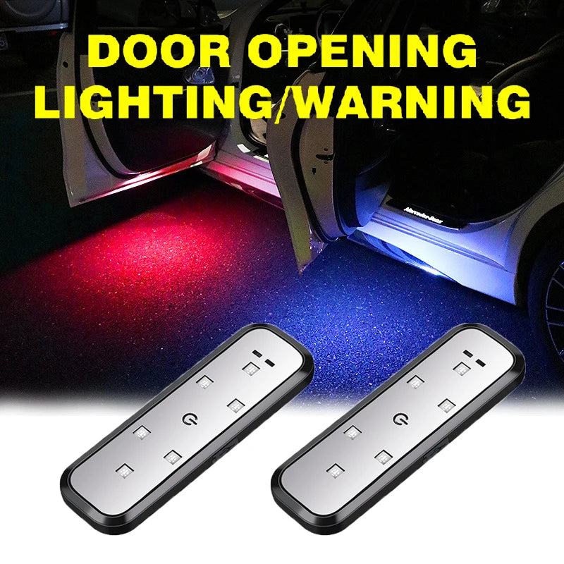 LED MAGNETIE ALARM STROBE LIGHT USB 