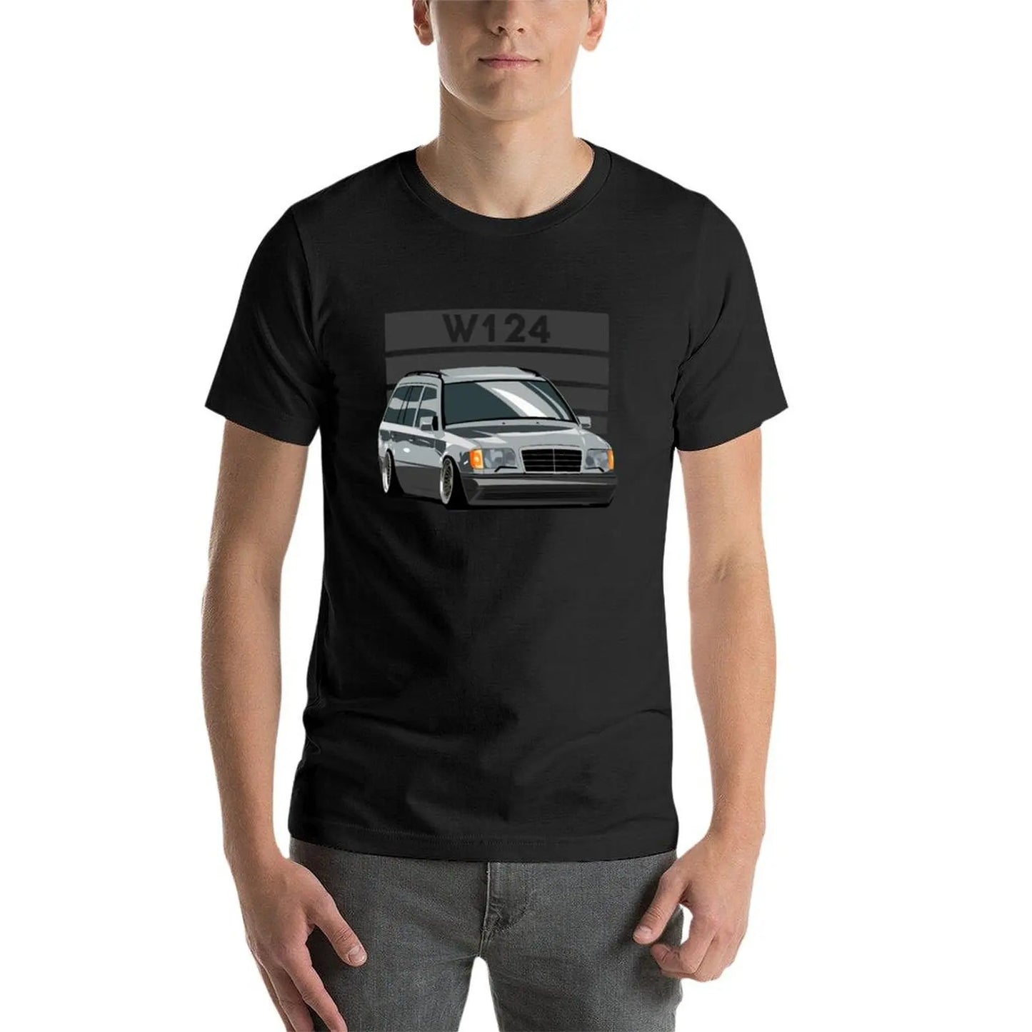 W124 Stanced Wagon T-Shirt