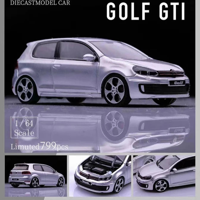 1/64 golf gti mk6 voiture en alliage