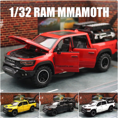 1:32 Modello di pickup Mammoth Dodge Ram 