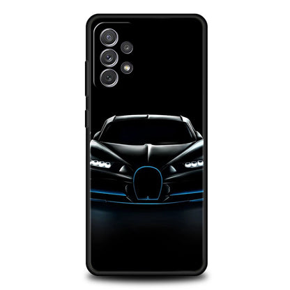 Case de téléphone de voiture de sport de luxe pour Samsung