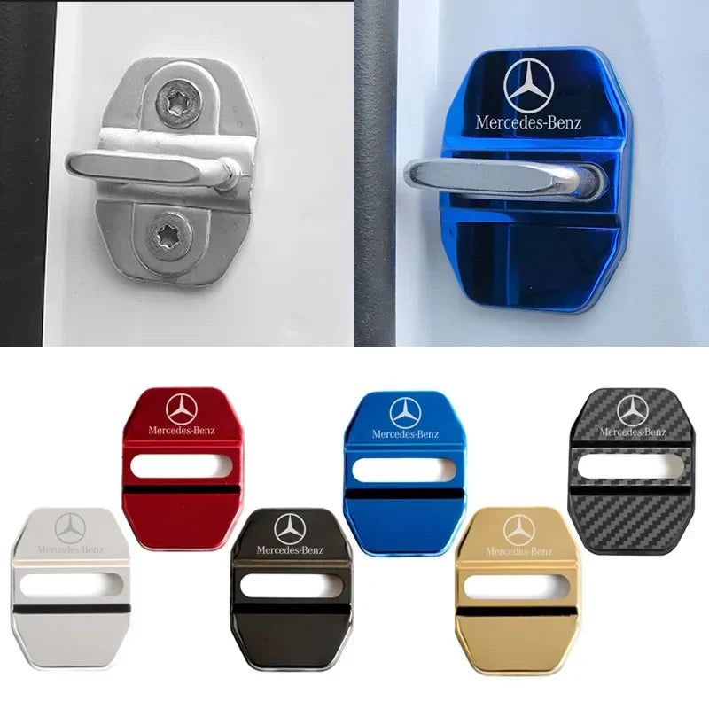 4 pezzi/set Mercedes Benz Adesivo Lock