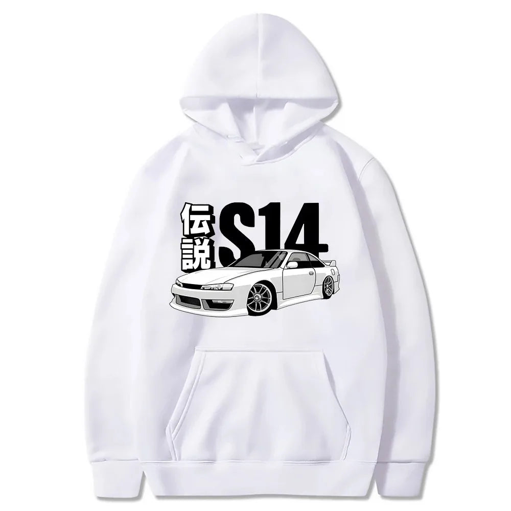 Sudadera gráfica de autos S14