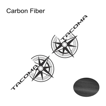 Calcomanía de automóvil de tacoma compass 