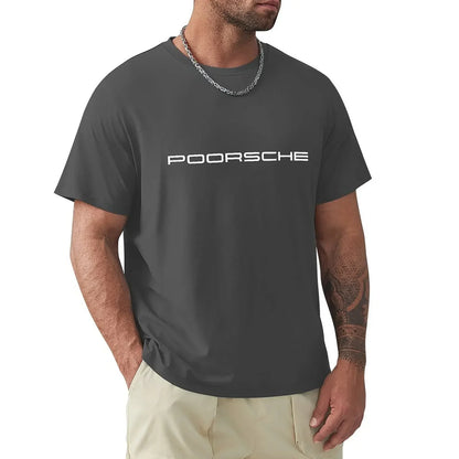 Porsche minimalistisches T-Shirt