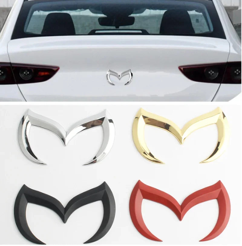 Superposición de emblema trasero de Mazda