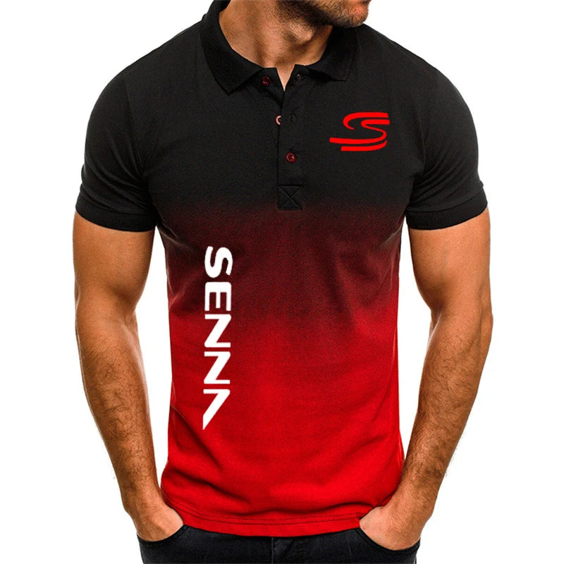 Senna Gradient Polo -Shirt