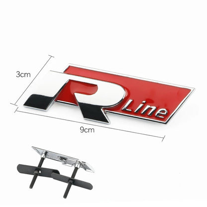 شارة شعار فولكس فاجن R-Line