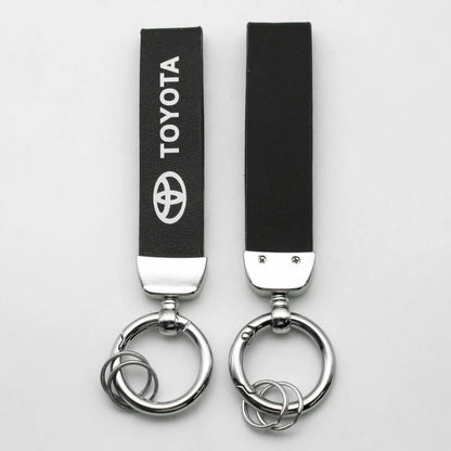 Keychain 3D in metallo/in pelle per Toyota