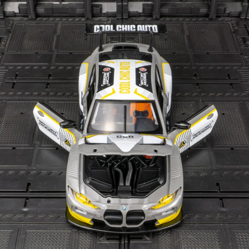 1:24 BMW M4 GT3 Legierungsportwagenmodell 