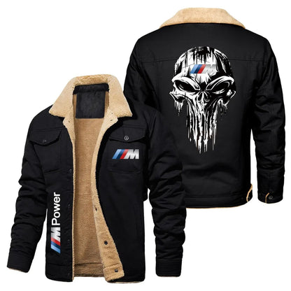 BMW Skull Sherpa Jacket