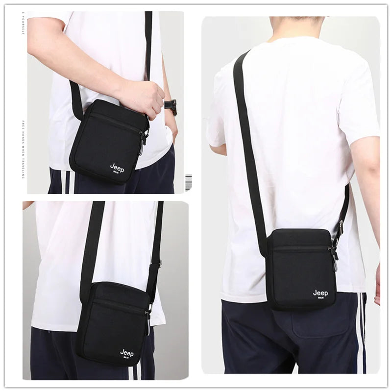 JEEP BULUO Waterproof Crossbody Bag for Men 