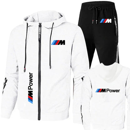 بدلة رياضية BMW M Power بسحاب كامل